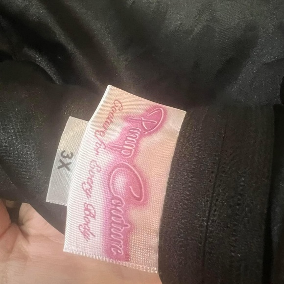 Pinup Girl Clothing Hufflepuff Yellow Jenny Harlequin Dress 3X - Picture 4 of 4